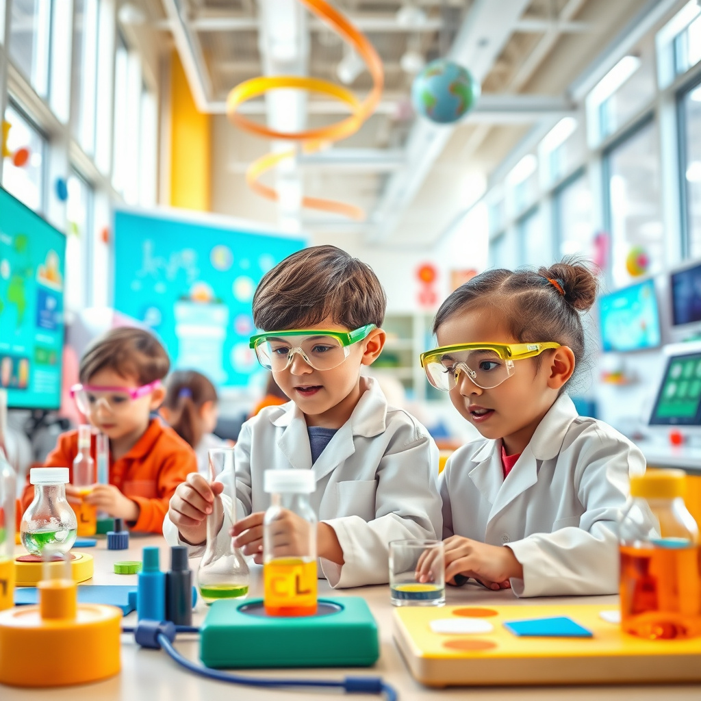 Descubra o Laboratório Infantil com Tecnologia Avançada