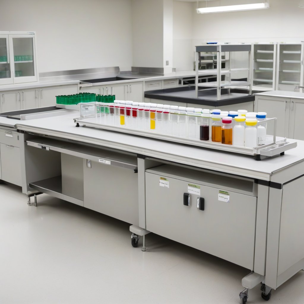Checklist de descarte de resíduos químicos em laboratório