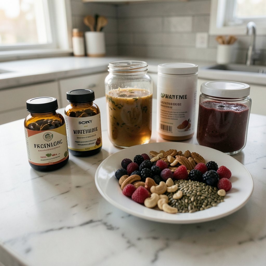 Comparativo: Dieta e Suplementos para Mulheres na Menopausa