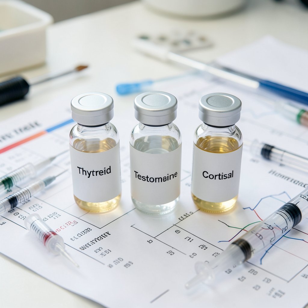 Diferenças entre Exames Hormonais: Tireoide, Testosterona e Cortisol